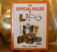 The Official Rules of Life Hardcover Book By Paul Dickson - £5.21 GBP