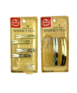 Goody Stay-Tight Barrett 4 Small and 2 Large Gold &amp; Silver Color Partial... - $35.29 CAD