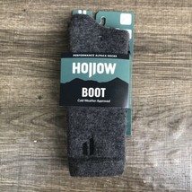 HOLLOW Alpaca Boot Socks Size Large (10.5-13) Hiking, Hunting, Outdoor - £18.06 GBP