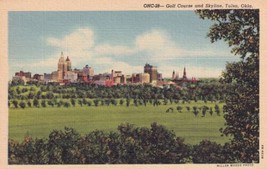 Tulsa Oklahoma OK Golf Course Skyline Postcard C60 - £2.34 GBP
