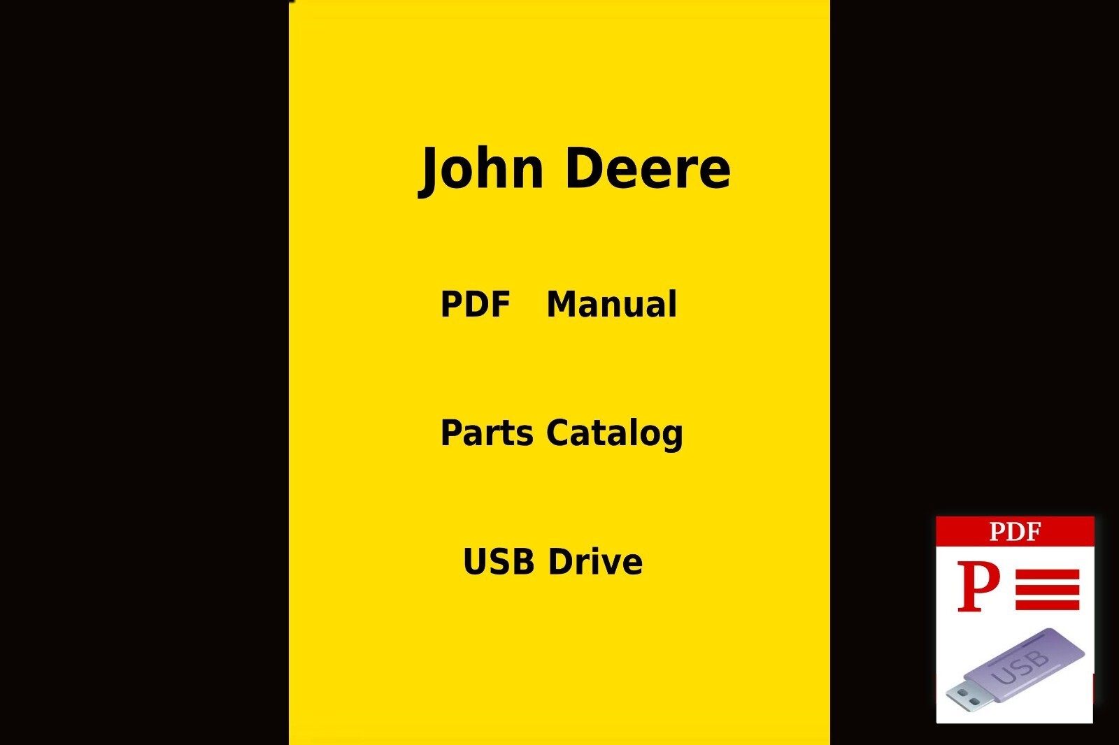 John Deere 210C Backhoe Loader Parts Catalog / Manual On USB See Descrip... - $23.74