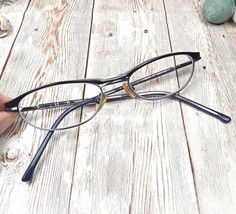 Guess Collection Cat Eye Blue Metal Eyeglasses FRAMES ONLY - GU4137 NV 48-17-140 - £31.61 GBP