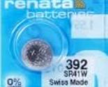 Renata Batteries 392 Silver Oxide Watch Battery (5 Pack) - $7.37