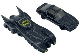 Batmobile &amp; Night Rider Diecast Toy Car Lot Television Black Kit-Car Bat... - £7.83 GBP