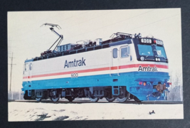 Amtrak No. 900 Train AEM7 Electric Locomotive Railway Postcard c1980s UNP - $6.99