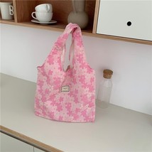 2022 Shoppers Canvas Tote Bags Designer Handbags for Women Jacquard Embroidery F - £21.80 GBP