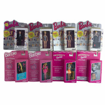 1990&#39;s Mattel Barbie Vintage  Fashion Model Key Chain Dolls Lot Of 8 New In Box - £74.77 GBP