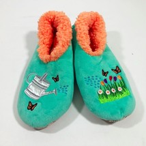 Snoozies Women&#39;s Watering Can &amp; Flowers Slippers Medium 7/8 - $239.54 MXN
