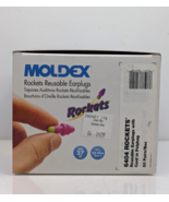 50-Pack Moldex Rockets Reusable Corded Earplugs 6404-802 in Polybag Exp ... - $117.32