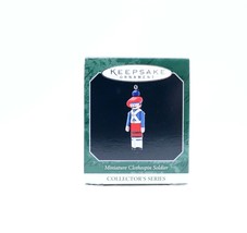 VINTAGE Hallmark Keepsake Christmas Ornament Mini Clothespin Soldier - £11.64 GBP