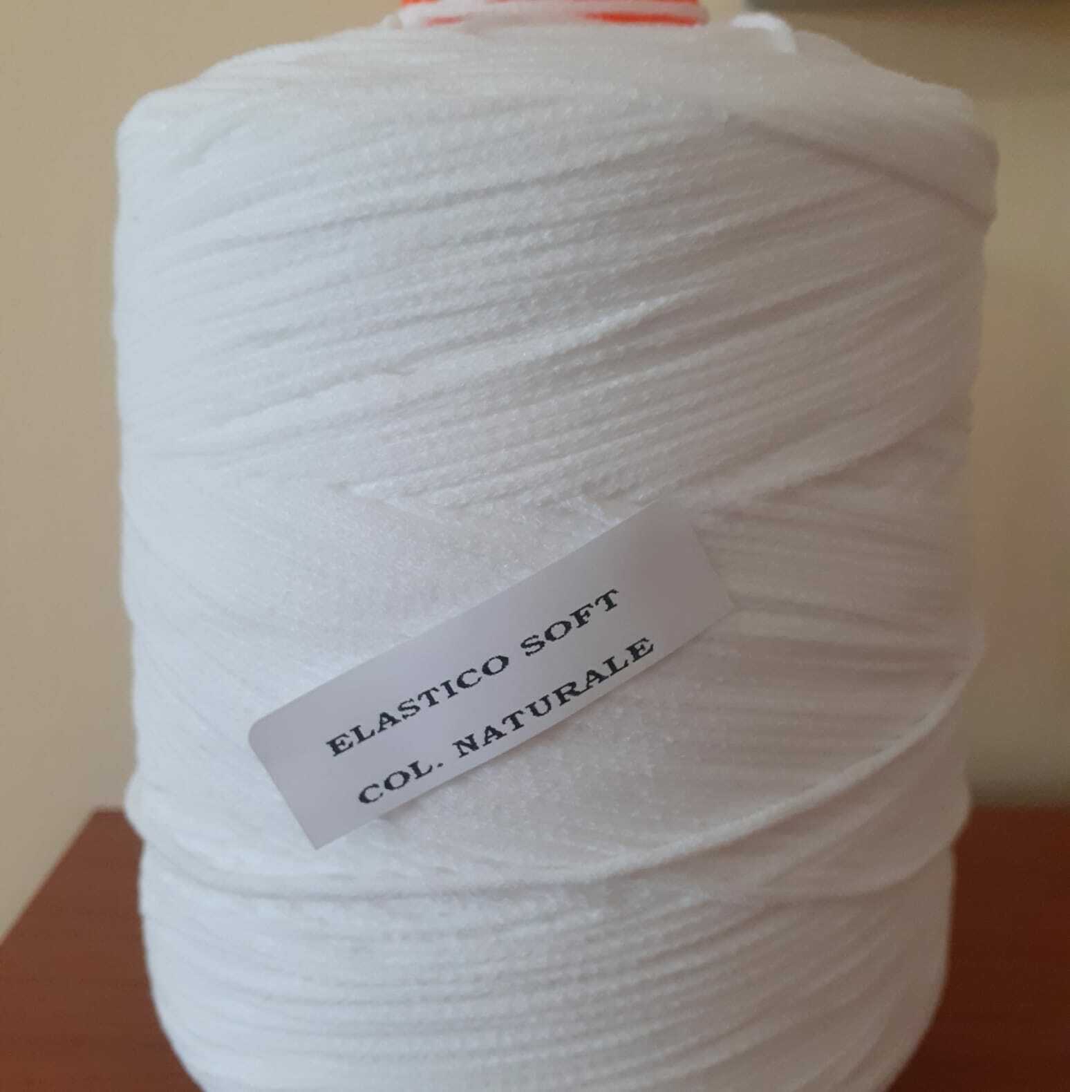 5 Meters of GALLONE Elastic Tubular Cord Soft 3 mm - $1.35