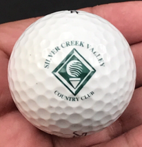 Silver Creek Valley Country Club San Jose CA Souvenir Golf Ball Titleist HP2 90 - £7.46 GBP