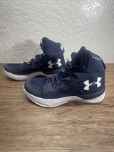 Under Armour Highlight Navy Women&#39;s Hi-Tops Size 10 1290205-410 Sneakers... - $49.49