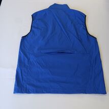 Alliance Fashion Men's Blue Full Zip Pockets Sleeveless Vest Size XL image 2