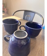 Fiesta cobalt blue mugs set of 3 - $332.78 MXN