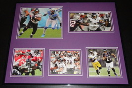 Ray Rice 16x20 Framed 2012 Baltimore Ravens Super Bowl Season Photo Collage - £63.45 GBP