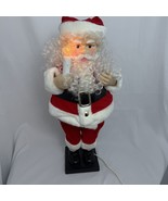 Vintage Animated Santa Claus 18” Lighted w/ Movement Tested And Working - $33.32