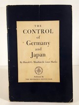 The Control of Germany and Japan Moulton &amp; Marlio 1944 Booklet Trade Pap... - £8.13 GBP