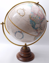 Vintage Replogle 12 Inch World Classic Series Globe Raised Textured Map Made USA - £27.10 GBP