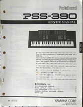 Yamaha Original Service Manual Booklet for the PSS-390 FM Portasound Min... - £11.67 GBP