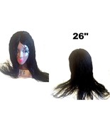 Hand Braided Black Medium Twist Lace Front Wig - 26&quot; inch - $104.40