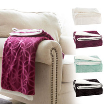 VVfamily Soft Fluffy Microfiber Fleece Sherpa Plush Throw Blanket Twin 60x80 - $31.49