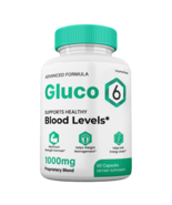 Gluco 6 Blood Support Capsules, Gluco6 Pills All Natural Formula (1 Pack) - $25.05 CAD