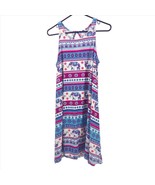 Bobbie Brooks Women&#39;s Tank Top Swing Dress Keyhole back  Size Medium - $273.70 MXN