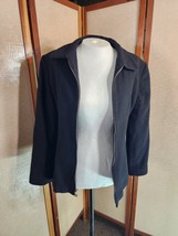 Braebrook 100% Wool Coat Jacket Womens Black Size 8 Full Zip - $18.80