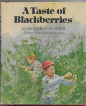 Vintage 1973 Taste of Blackberries Book by Doris Buchanan Smith Signed - $15.00