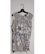 Ciara Sun Woo Sleeveless Floral Side Tie Blouse Women&#39;s Size L - $497.97 MXN