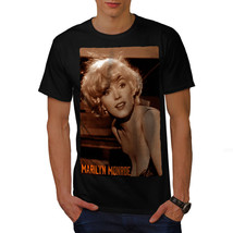 Wellcoda Monroe Vintage Celebrity Mens T-shirt, Hot Graphic Design Printed Tee - £17.05 GBP+
