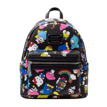 Loungefly Hello Kitty Sanrio Rainbow Kawaii Cute Characters AOP Mini Backpack - £79.23 GBP