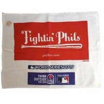 Fighting’ Phils Phillies 2009 World Series Rally Towel White Taco Bell NWT - £7.32 GBP