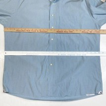 Peter Millar Button Down Shirt Mens Large Striped Long Sleeve 100% Cotton EUC - £14.64 GBP