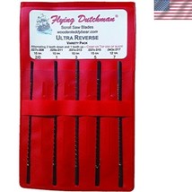 Versatile 60-Piece Ultra Reverse Scroll Saw Blade Set - Smooth Cutting S... - $781.34 MXN