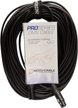 Adj Products AC3PDMX100PRO 100 Foot, 3 Pin, Pro, Dmx Cable. Pvc Jac - £46.36 GBP