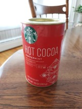 Sealed Unused 2018 Starbucks Peppermint Hot Cocoa Mix Red Holiday 10 Oz - £12.62 GBP