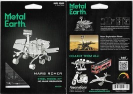 Mars Space Program Robot Rover Metal Earth Steel Model Kit NEW SEALED - £7.76 GBP