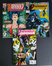 DARKHOLD Lot of 3 Comics, #3 1992, #5 1992, #7 1993, Marvel Comics - £6.32 GBP