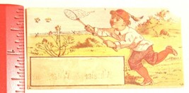 Victorian Trade Card Wilson Manufacturing Company Oregon Butterfly Net K... - $5.93