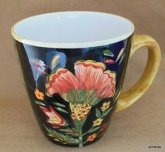 Arabian Flower Mug 222 Fifth Ave 4.25&quot; Gorgeous Retired - £9.49 GBP