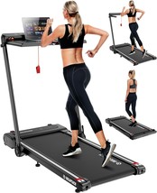 Under Desk Treadmill With Manual Incline 3 In 1 Mini Walking Pad 300+ Lb Weight - £393.70 GBP