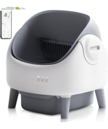 Open-Top Self Cleaning Litter Box, Automatic Cat Litter Box with APP Control, Du - $10,247.30 MXN