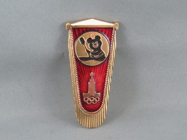 Vintage Olympic Event Pin - Kayaking  Moscow 1980 - Stamped Pin - $20.53 CAD