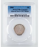 1885 5C Liberty Nickel Classé Par PCGS Comme Pr Véritable Altered Surfac... - €2.183,21 EUR