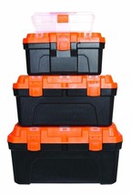 4 IN 1 TOOLBOX SET OF 4 AUTOMOTIVE STORAGE TOOL BOX GARAGE CARRY HANDLE ... - $702.54 MXN