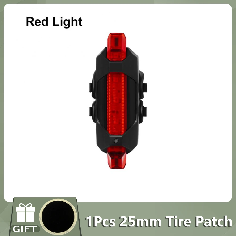 Bicycle Tail Light Waterproof Rear Taillight LED USB Rechargeable MTB Bike Cycli - £80.75 GBP