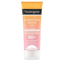Neutrogena Invisible Daily Defense Fragrance-Free Sunscreen Lotion, Broad Spectr - £25.57 GBP