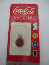 Coca-Cola Watch Charm Bracelet Bottle Cap Vintage 1988 NOS Red - $6.44